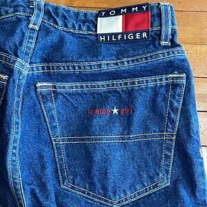 Tommy Hilfiger Hipster Straight Leg Jeans Inseam 31" Size 7